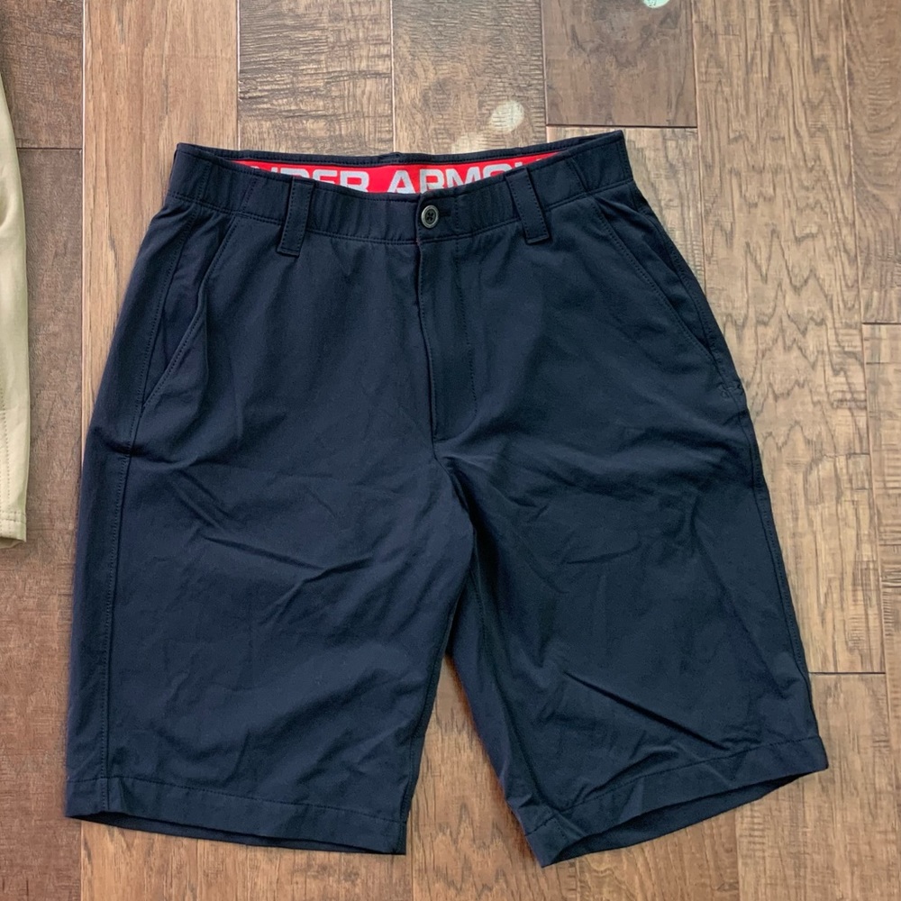 Men’s Under Amour Black Dress shorts